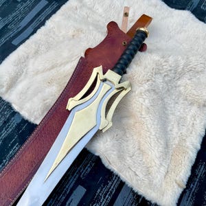 He-Man Power Sword Replica – Handmade Stainless Steel Grayskull Cosplay Prop immagine 5