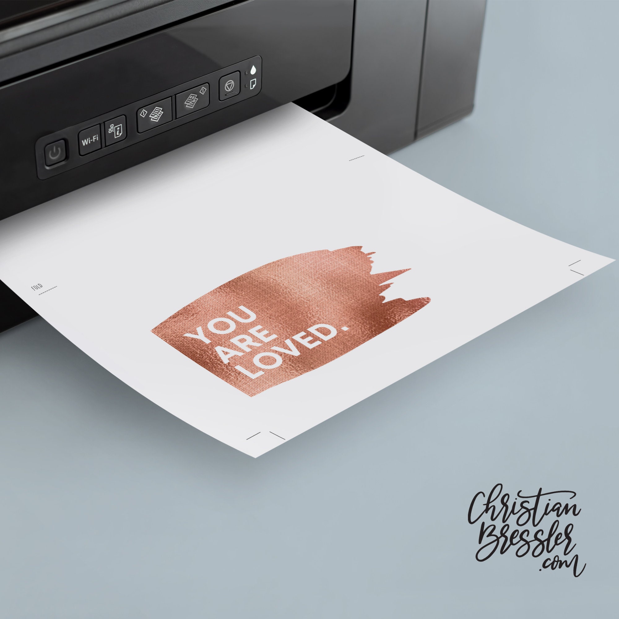 You Are Loved Card PRINTABLE | Digital Greeting Card for Any Occasion ...