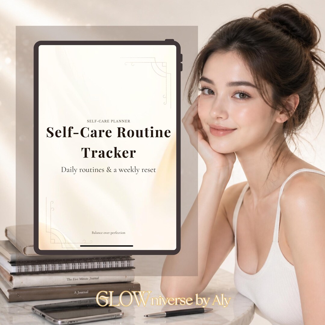 Self-care Routine Tracker | Daily Morning Night Wellness Planner ...