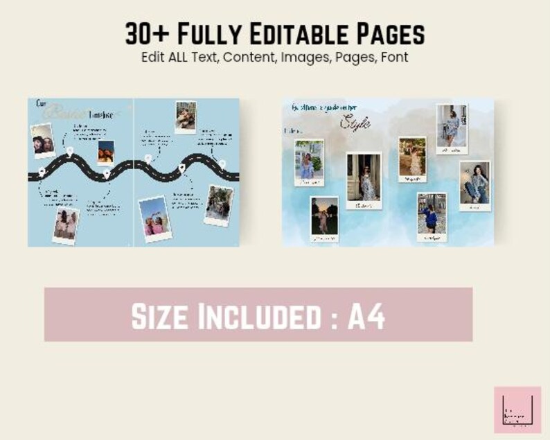 1989 Era Birthday Magazine Template | Beach Theme, Editable Canva ...