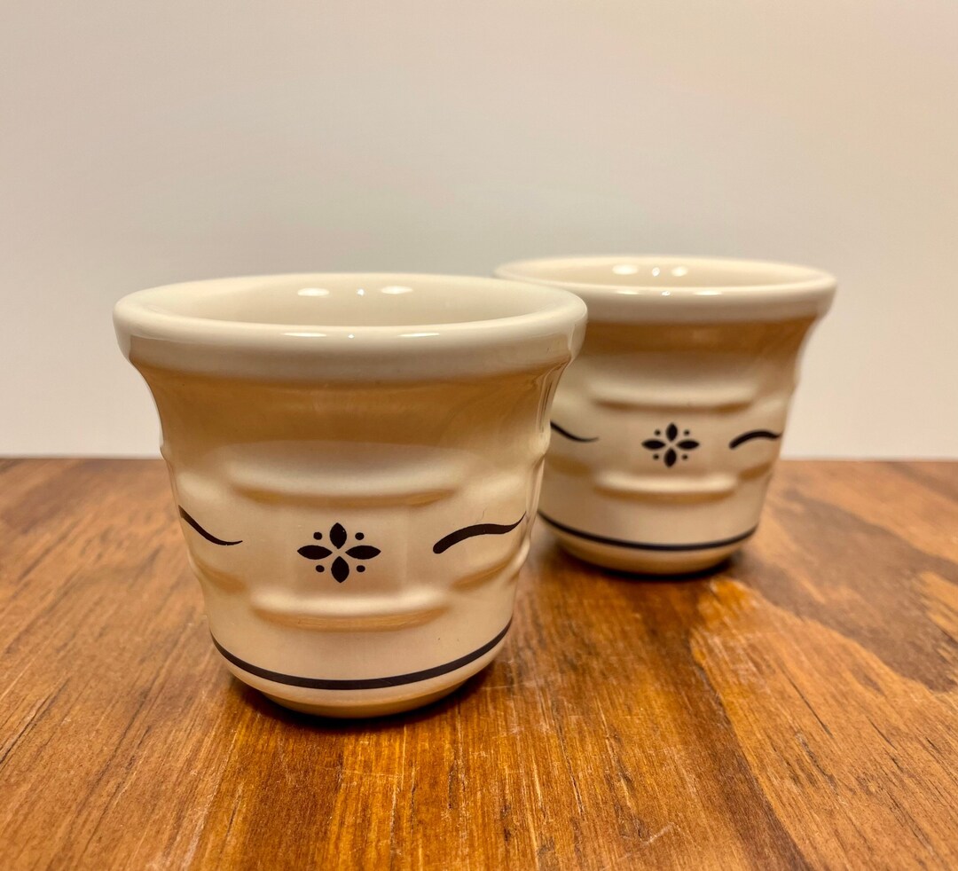 Longaberger Votive Candle Holders Set of 2 Woven Traditions Etsy