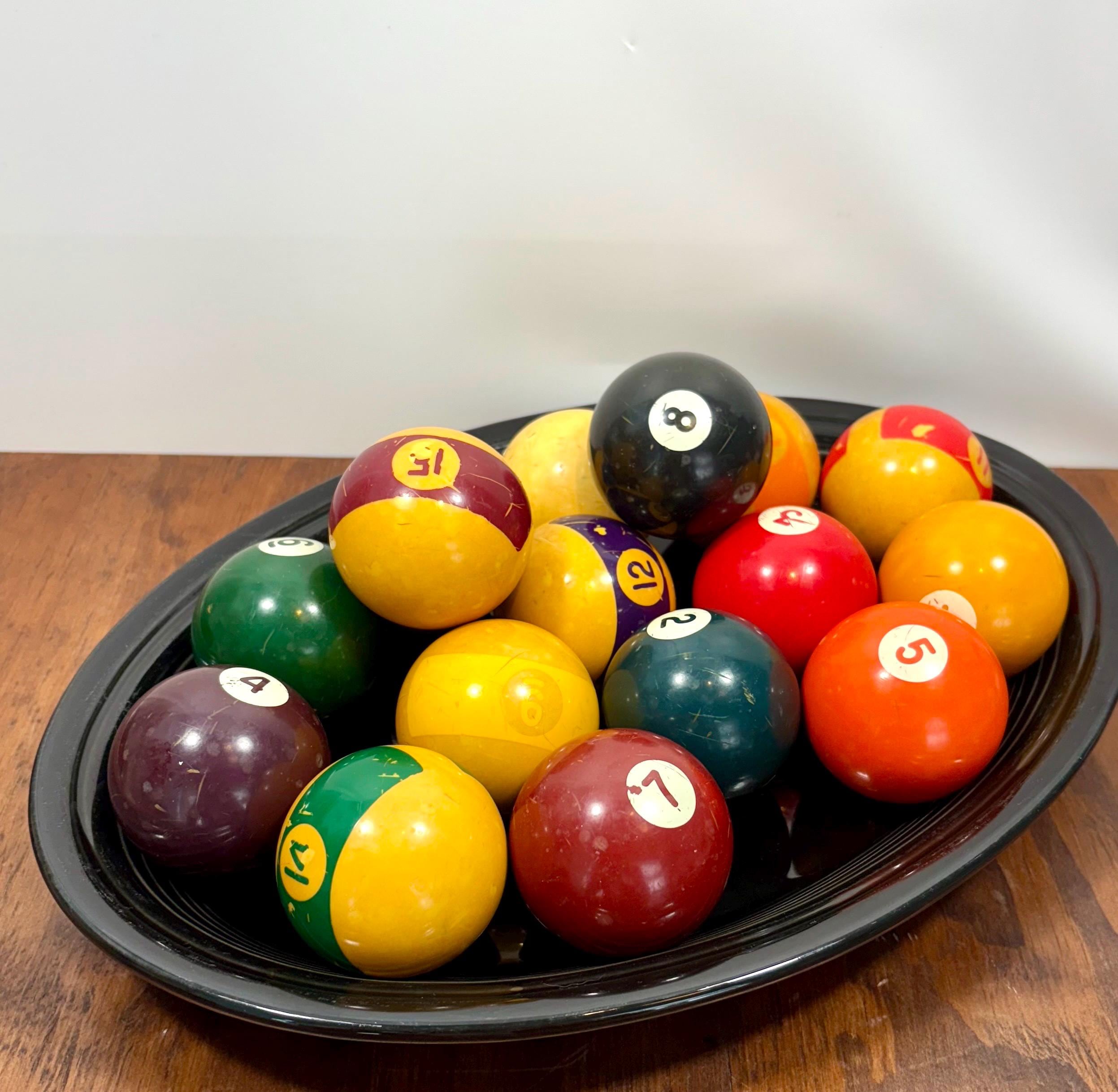 Vintage Bakelite Pool Ball – You Choose – Game Room Decor or ...
