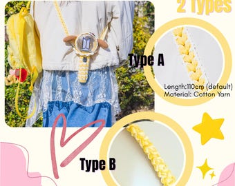 Correas de crochet para lightstick