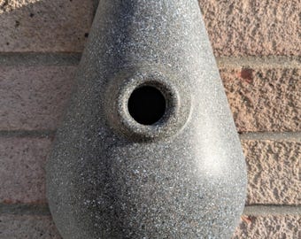 Cone Bird Box | Sculptural Garden Bird House | Stone‑Effect Outdoor Design | UK Made