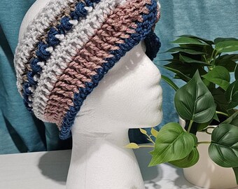 Starlight Twist oorwarmer haakpatroon | Getextureerde hoofdband pdf | Gedraaide gehaakte hoofdband | Direct downloaden