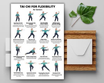 Senior Tai Chi Exercise Bundle, Balance & Flexibility Tai Chi for