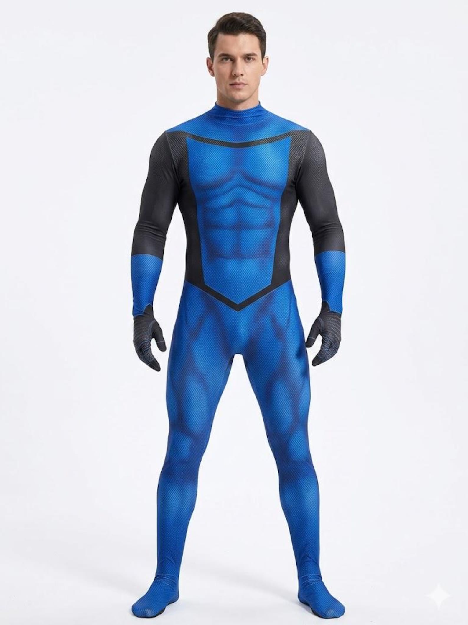 Invincible Bodysuit, Invincible S3 Mark Grayson Cosplay Costume, Blue ...