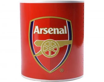 Arsenal Fade Design Boxed Mug