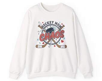 Hockey Mom Graphic Crew