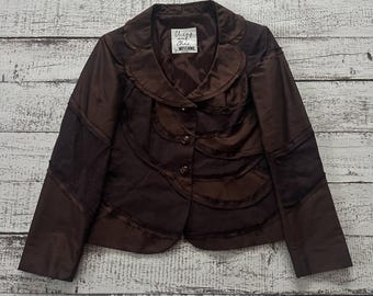 Cheap and chic moschino silk blazer
