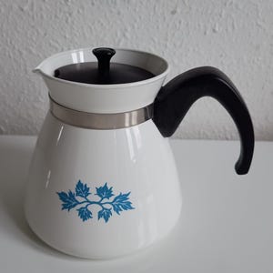 Vintage EU-variant Pyrex Pyroflam glazen koffiepot Amerikaans keukengerei decor verzamelitem uit het midden van de eeuw