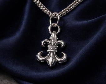 Gothic Anvil Pendant: Stainless Steel, Industrial Statement Jewelry