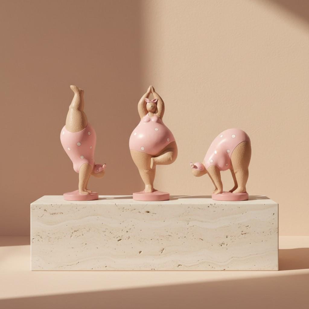 Fat woman figurine - Etsy 日本