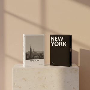 Caja decorativa de viaje para guardar libros falsos: mesa de centro monocromática de lujo para decorar el hogar (15 diseños)