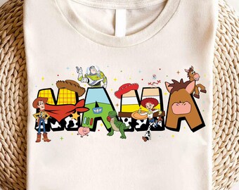 Toy Story Mama Shirt, Customize Toy Story Shirt, Toy Story Family Matching Birthday Shirt, Custom Toy Story Group Shirt, Disney Birthday Tee
