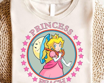 Princess Peach Shirt Super Mario Bros Shirt, Mario Family Shirts, Mario Princess Peach Shirt, Princess Tee,It’s Peach Time Tee,Birthday Girl