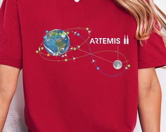 Artemıs II 2026 Mission Sweat,Tee Design, inspired Space Exploration,Moon Mission Graphic for Tee,