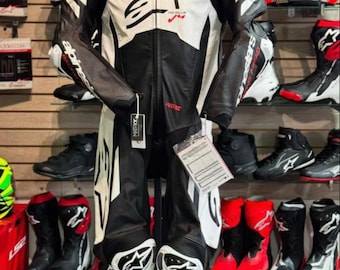 Oryginalny skórzany kombinezon Alpinestars Motorbike, kombinezony motocyklowe dla motocyklistów