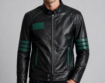 Power Rangers RPM Green Ziggy Leather Jacket Costume