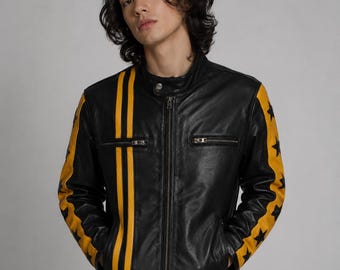 Handmade Conan Gray Found Heaven Black Leather Jacket