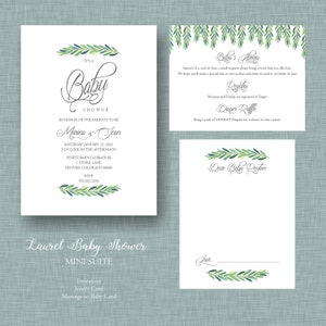 Laurel Baby douche Mini Suite