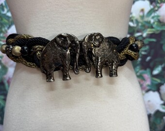 Gold Elephant Belt Anne Klein Vintage Amazing ANNE KLEIN Vintage 1990 main image 4