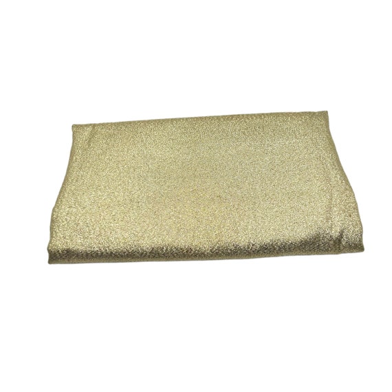 60s Lady Buxton Gold Wallet Lame Clutch - image 8