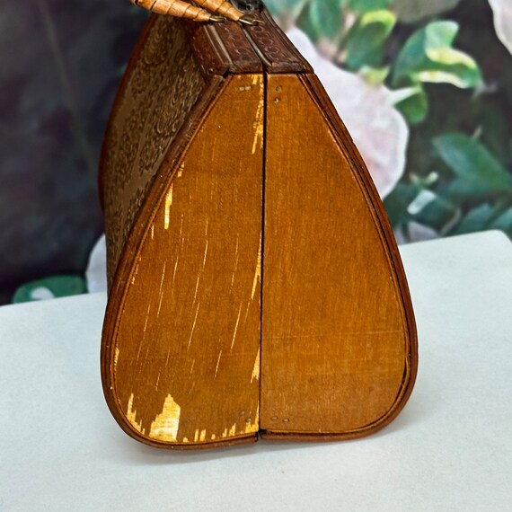 Wooden purses from the 70s sale