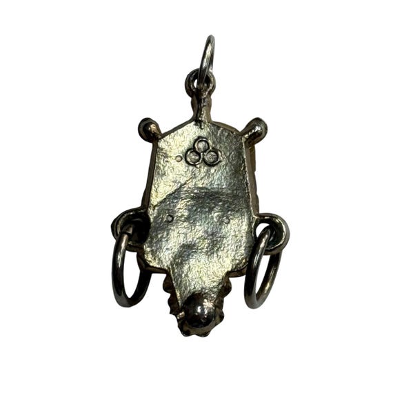 50s Selro Selini Asian Princess Pendant Unsigned View 5