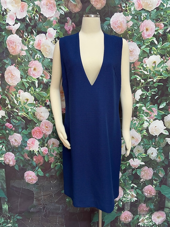 navy blue jumper dress Navy Corduroy Graycen Jumper Dress
