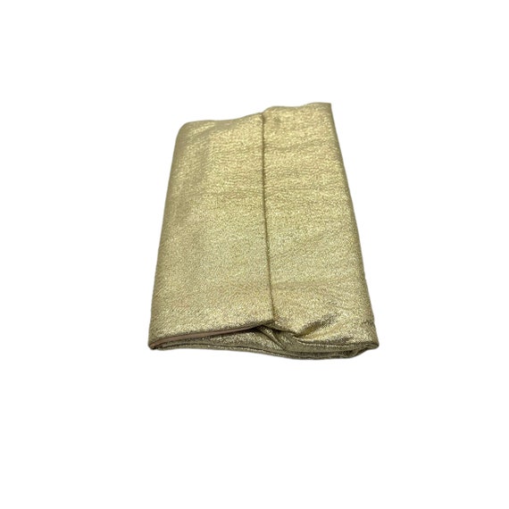 60s Lady Buxton Gold Wallet Lame Clutch - image 6