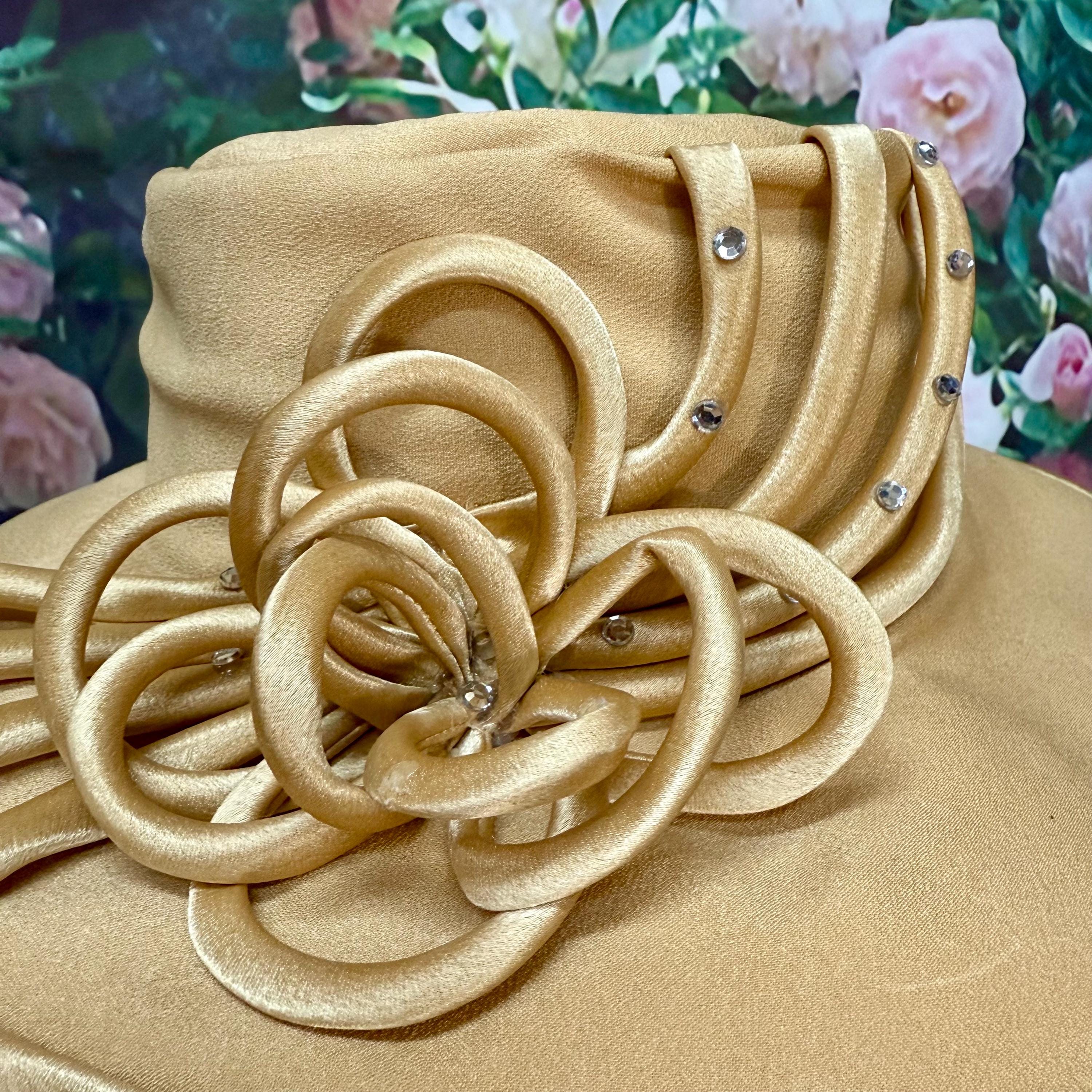 Pretty Satin Headband Hat by Mr. Hi’s Catholic Satin Headband - Holy Hearts – Brick House in the City main image 3