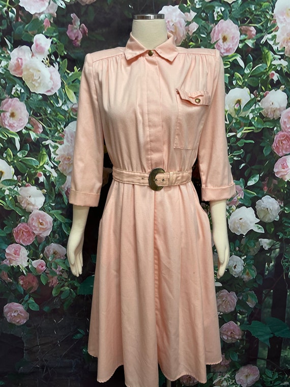 rose gold shirt dress Women's Plus Size Crew Neck T-Shirt Dress Rose Gold 3X -White Mark