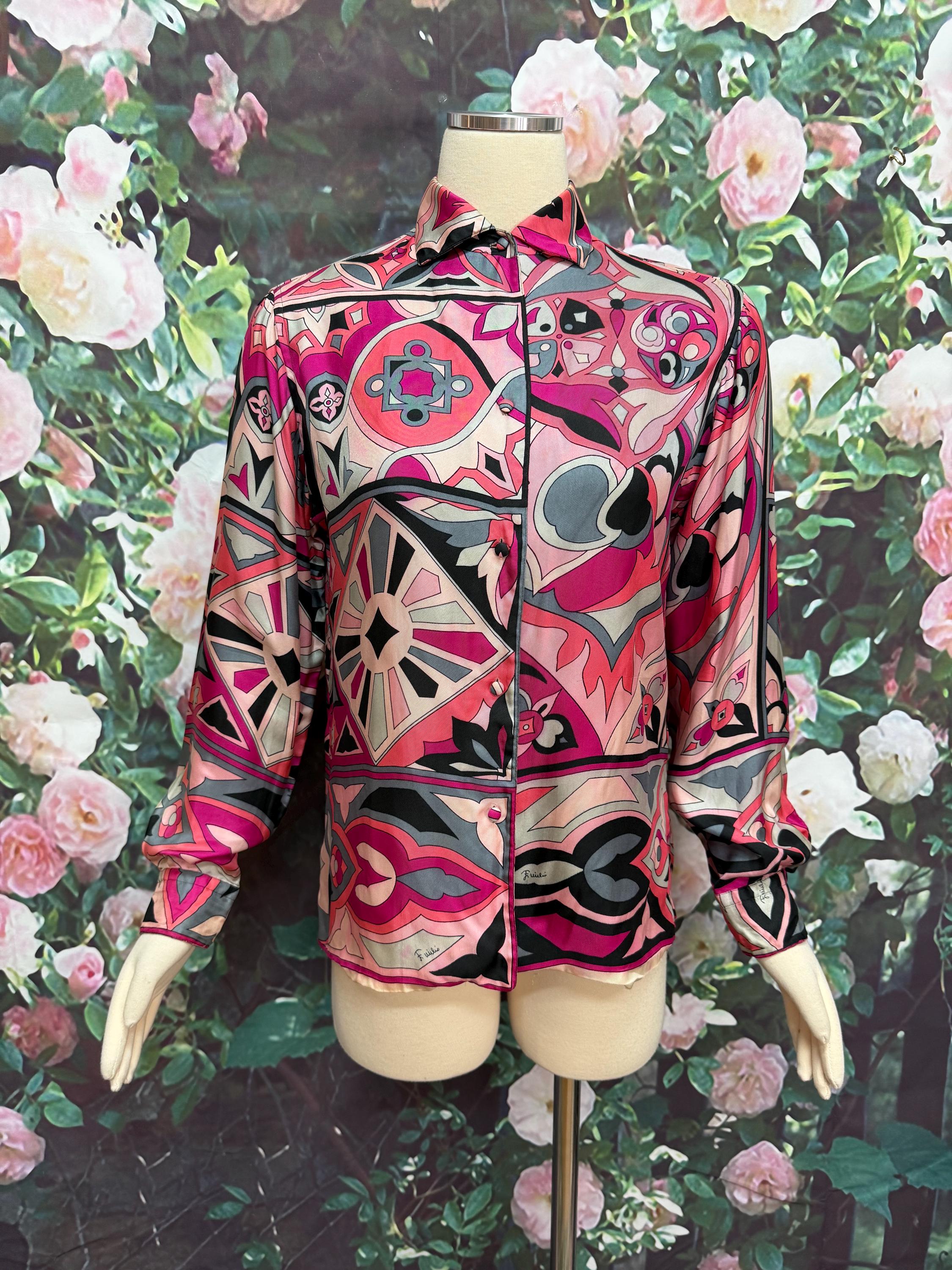トップス NEW made in ITALY EMILIO PUCCI tops Emilio Pucci Tops - Etsy