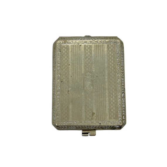 Antique Edwardian Silver Brun Mill Co Card Case