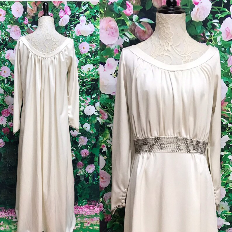 white gown party wear