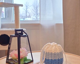 Handmade Crochet Pouch Bag