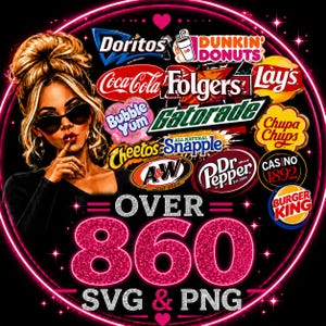 950 arquivos de logotipo de marca | Coleção SVG e PNG | Download digital