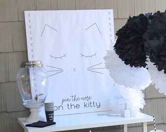 Pin the Nose on the Kitty