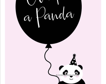 Adopt a Panda Sign