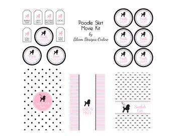 KIT FILM : Pink Poodle Party : par Bloom Designs