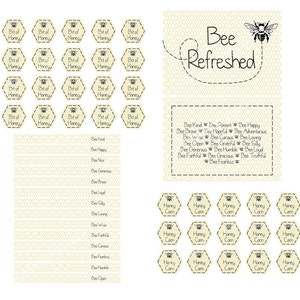 Baby Bee Party Kit by Bloom- Instant Dowload