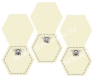 Printable Labels- Baby Bee by Bloom