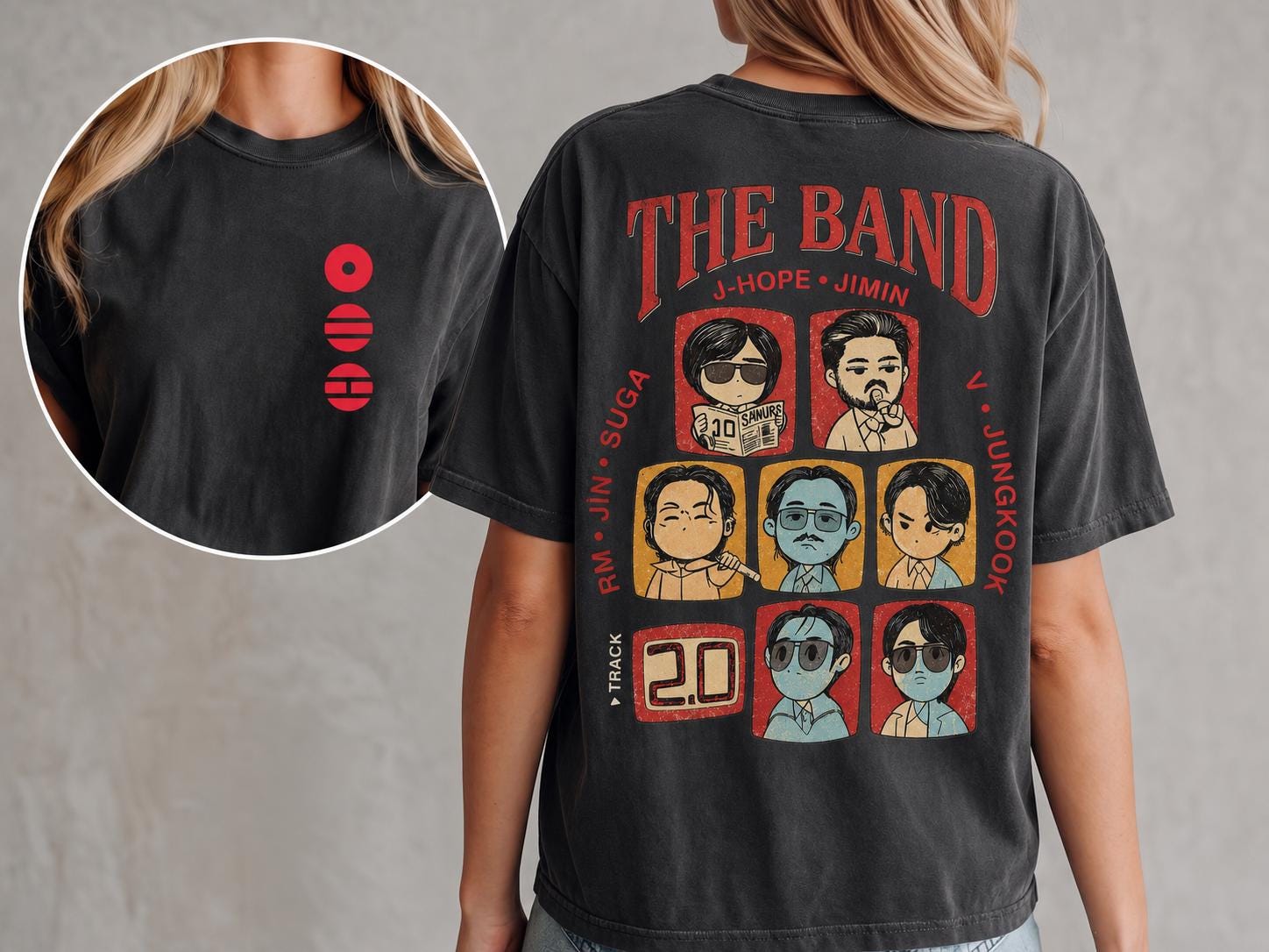 Kpop bts t shirt - Etsy 日本
