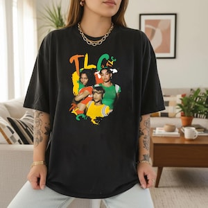 TLC Band Graphic Tee, Comfort Colors Unisex Shirt