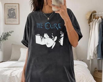 The Cure Vintage Rare T-shirt, Lullaby, Black Tee Shirt, Robert