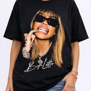 Big Latto Rap Fan Graphic Tee: Retro Hip Hop Streetwear Outfit