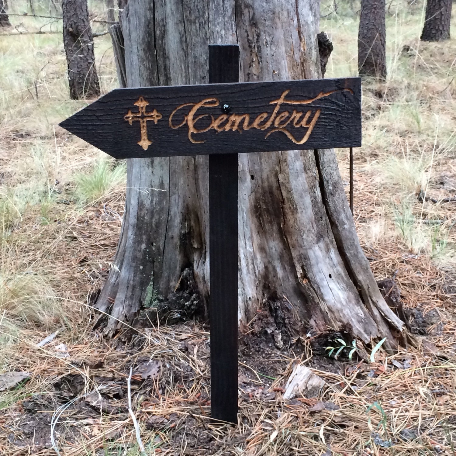 Friedhof Kreuz Halloween Rasen Ornament Zeichen gruselig | Etsy