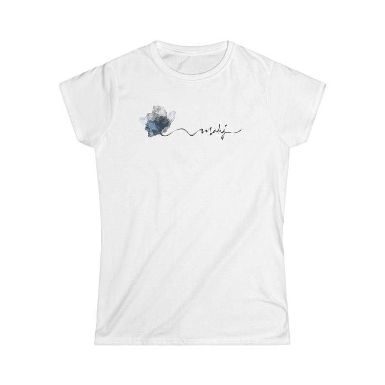 Mahjong Floral Shirt for Women, American Mahjong Tee, Cute Mahj Gift, Mahjong Lover Graphic Tee image 3