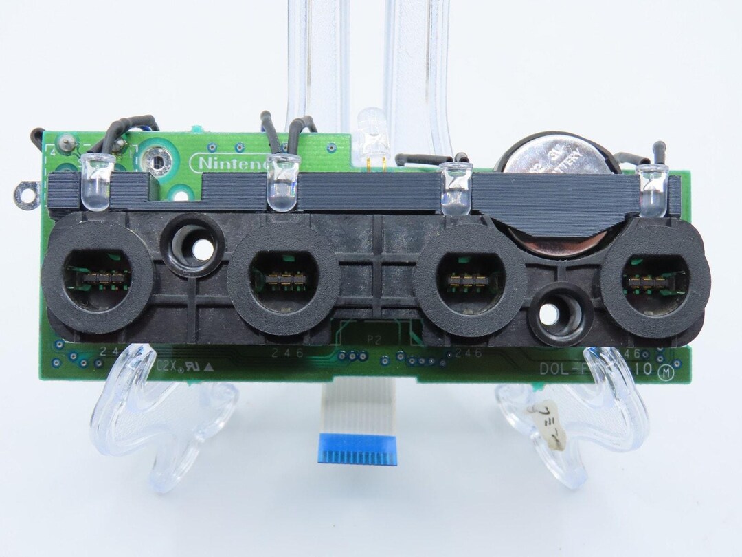 Nintendo Gamecube Controller Port LED Mod Modification Holder Bracket ...